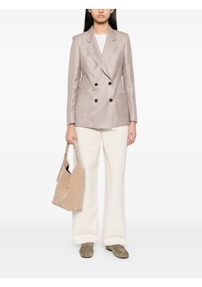 Tagliatore double-breasted blazer - Neutrals