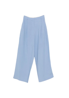 Merci pleated wide-leg trousers - Blue