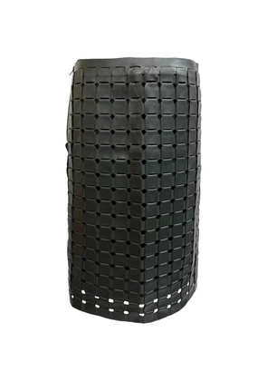 Bottega Veneta Pre-Owned 2019 Intrecciato A-line skirt - Green