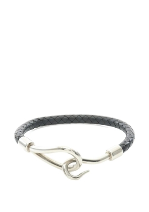 Hermès Pre-Owned 2010s Jumbo braided bracelet - Silver