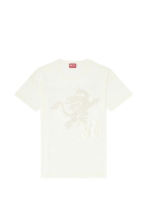 Diesel embroidered-patch T-shirt - White
