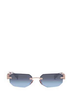 Balmain Eyewear Arcade geometric-frame sunglasses - Pink