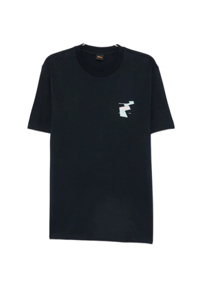 BOSS graphic-print T-shirt - Blue
