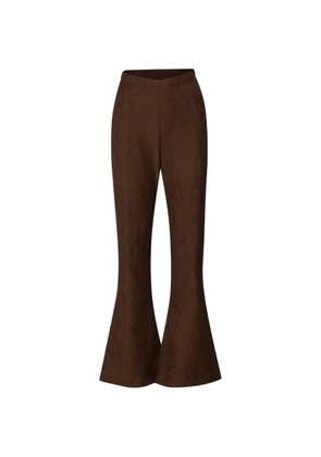 Baobab Louise high-rise flared trousers - Brown