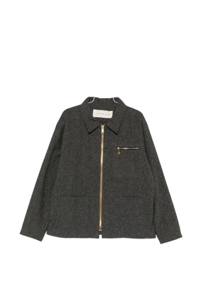 A Tentative Atelier zip-up jacket - Brown
