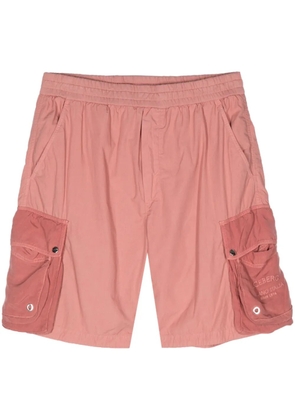 Iceberg embroidered-logo cargo shorts - Pink