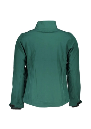 Gian Marco Venturi Vintage logo-patch zip-up sport jacket - Green