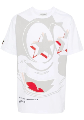 Iceberg Felix the Cat cotton T-shirt - White