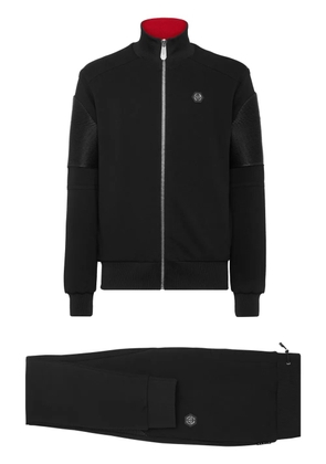 Philipp Plein Constructed cotton tracksuit (set of two) - Black