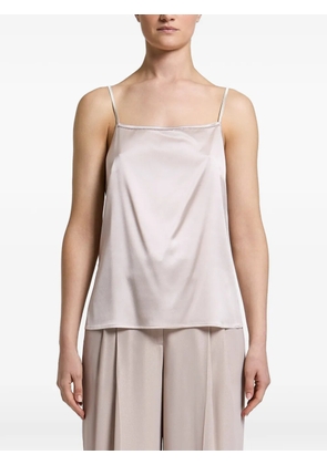 Peserico Monili-trim camisole top - Neutrals