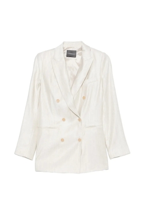 Lorena Antoniazzi double-breasted blazer - Neutrals