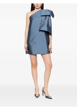 Bernadette Winnette one-shoulder bow mini dress - Blue