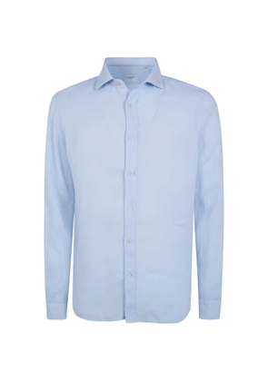Tintoria Mattei linen shirt - Blue