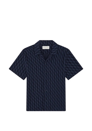 Frescobol Carioca Roberto cotton shirt - Blue