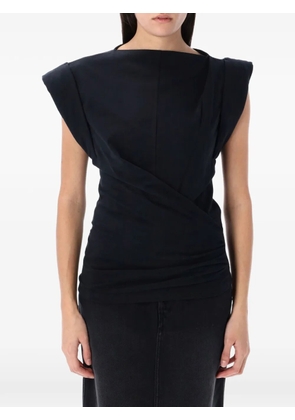 MARANT ÉTOILE Maisan draped top - Black