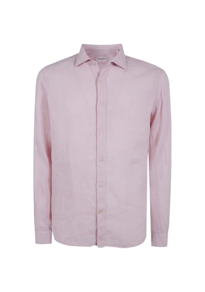 Tintoria Mattei linen shirt - Pink