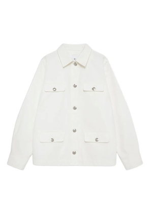 ANINE BING button-up oversized jacket - White