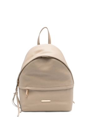 cromia grained-leather backpack - Neutrals