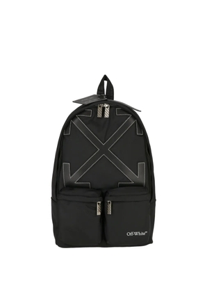 Off-White Arrows-patch Industrial backpack - Black