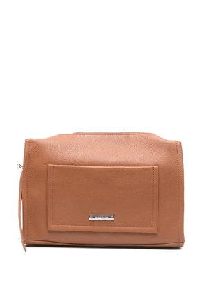 cromia leather cross body bag - Brown