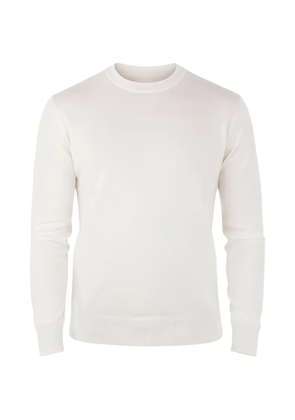 Altea crew-neck long-sleeve sweater - White
