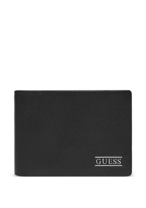 GUESS USA logo-plaque wallet - Black