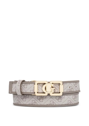 GUESS USA Karnilla logo-buckle belt - Grey