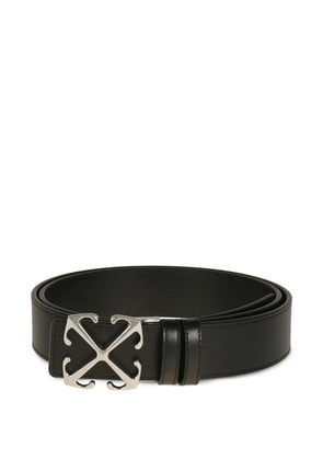 Off-White Arrow leather belt - Black