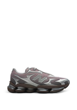 New Balance ABZORB 2000 metallic-effect sneakers - Pink