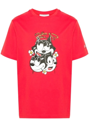 Iceberg x Felix the Cat cotton T-shirt - Red