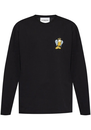 Iceberg Logo t-shirt - Black