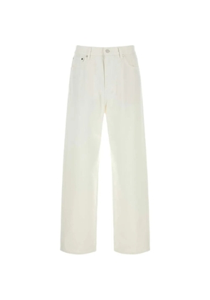 Jil Sander cotton jeans - White