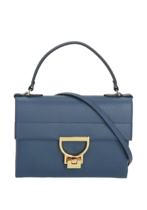 Coccinelle mini Arlettis leather tote bag - Blue