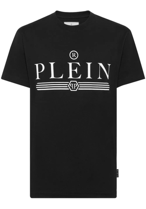 Philipp Plein logo-print cotton T-shirt - Black