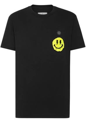 Philipp Plein Smile cotton T-shirt - Black
