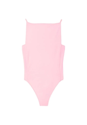 Jacquemus Sole open-back swimsuit - Pink