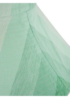 Marrakshi Life striped wide-brim sun hat - Green