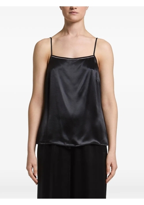 Peserico Monili-trim camisole top - Black