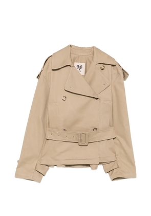 Aniye By Dyla double-breasted belted jacket - Neutrals