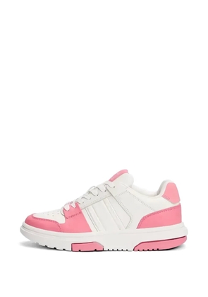 Tommy Hilfiger panelled perforated sneakers - White