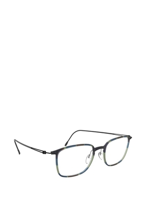 Silhouette Lite Spirit square-frame glasses - Blue