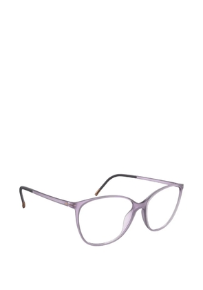 Silhouette SPX Illusion cat-eye glasses - Purple