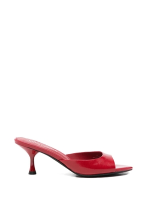 Jeffrey Campbell Spy-kid leather sandals - Red