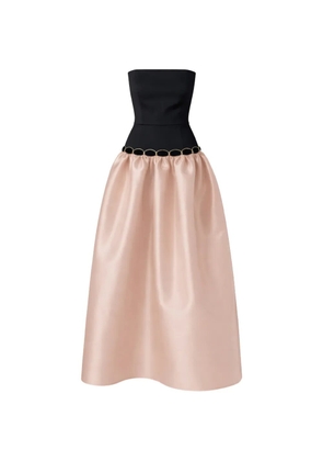 Nafsika Skourti strapless chain-detail midi dress - Pink