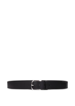 a.testoni buckle-fastening leather belt - Black