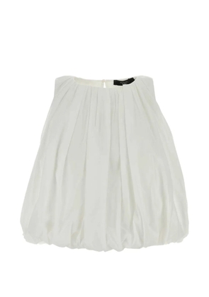 Weekend Max Mara bubble-hem top - White