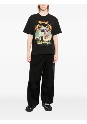 Melt graphic T-shirt - Black