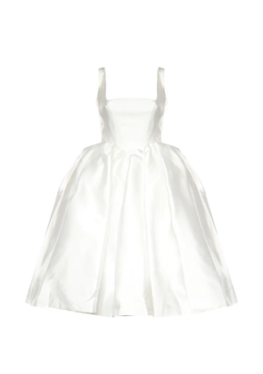 GALIA LAHAV Tal corset-style satin dress - White