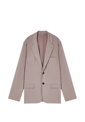 Emporio Armani single-breasted blazer - Grey