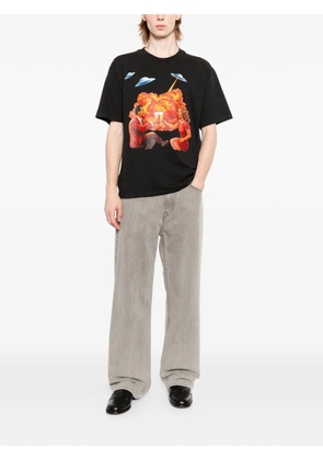 Melt graphic T-shirt - Black